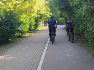 policyjny patrol rowerowy