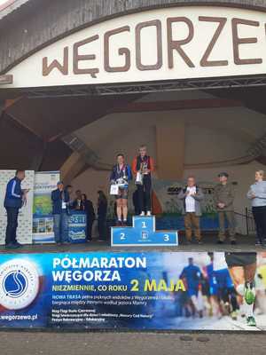st. asp. Joanna Kwiatkowska na podium
