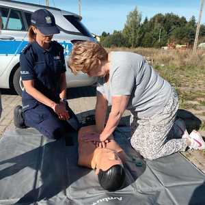 policjanta i kierowca