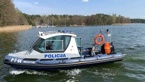 Węgorzewscy policjanci przygotowani do służby na wodzie