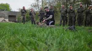 Węgorzewscy policjanci szkolą żołnierzy