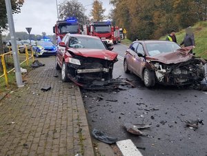 Miejsce zdarzenie drogowego