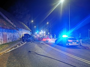 Miejsce zdarzenie drogowego