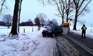 Miejsce zdarzenie drogowego