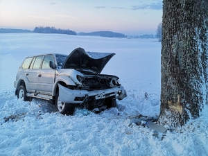 Miejsce zdarzenie drogowego