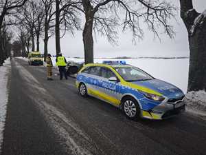 Miejsce zdarzenie drogowego