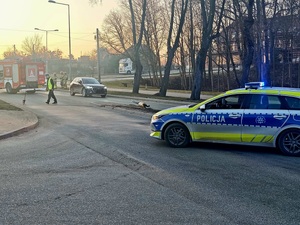 Miejsce zdarzenie drogowego