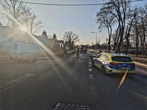 Miejsce zdarzenie drogowego